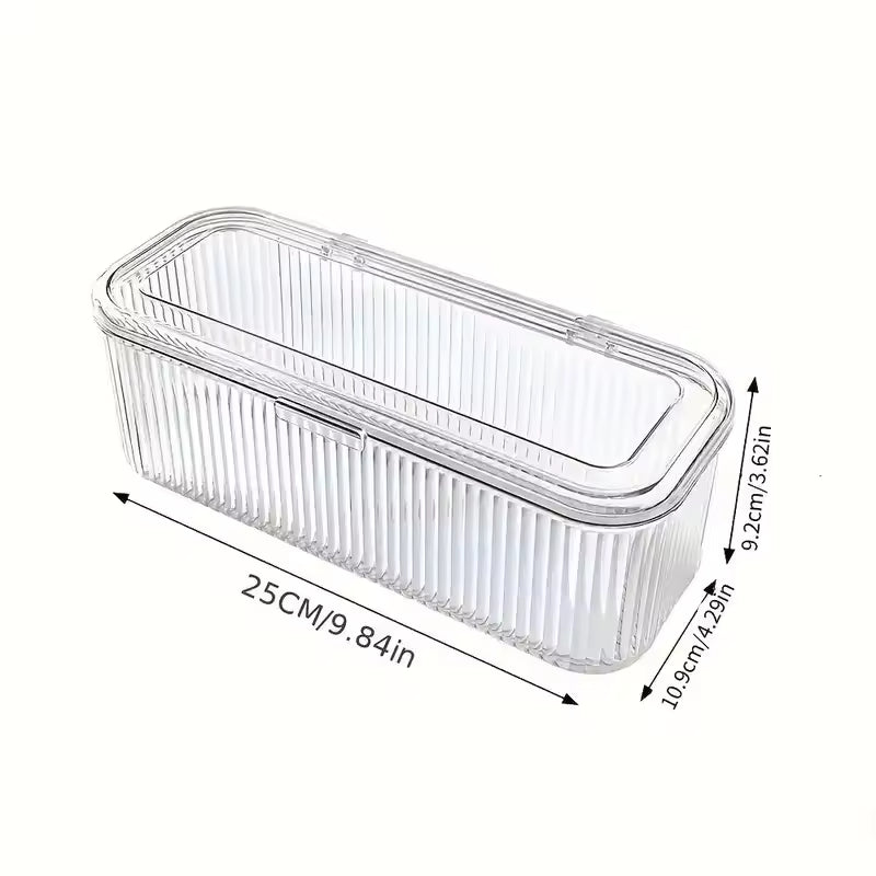Mini Transparent Storage Organizer Box Portable Case