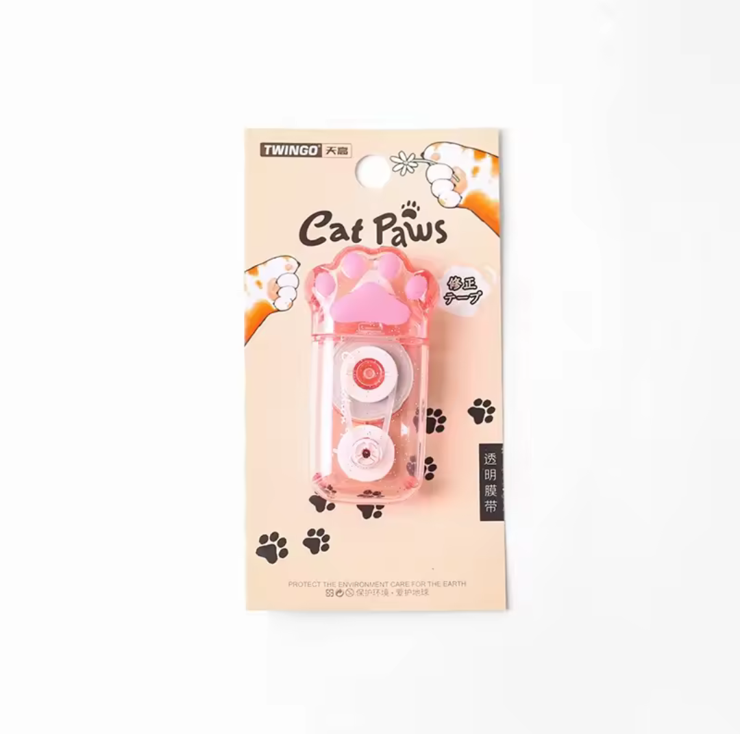 Kawaii Paw Shape Correction Tape