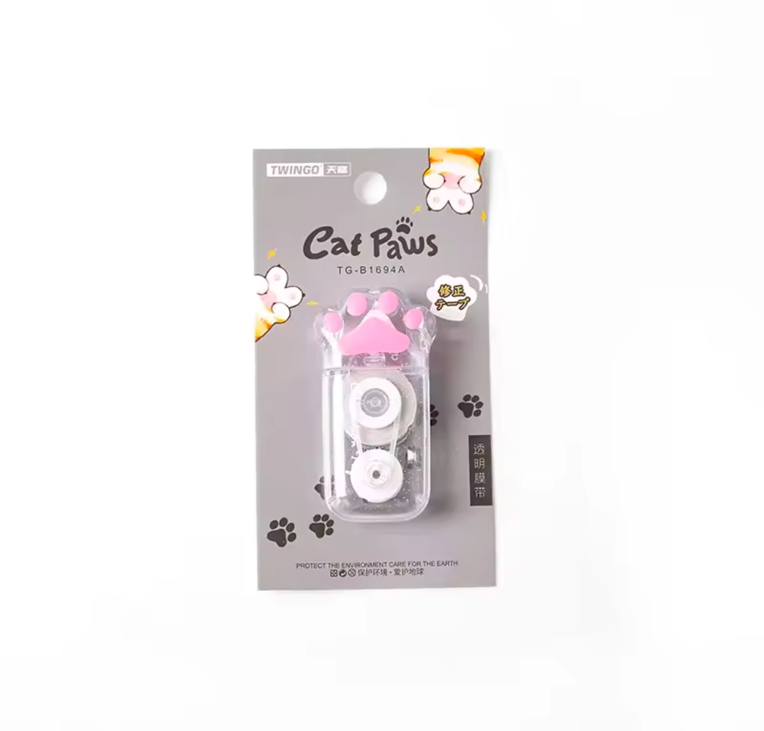 Kawaii Paw Shape Correction Tape