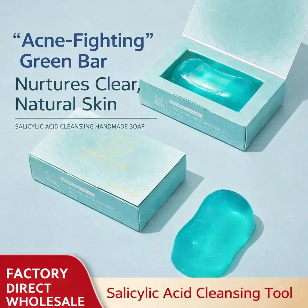 Hydrating Crystal Gel Soap Bar Deep Cleansing & Brightening Face and Body Soap Moisturizing Skincare Bar Sparkels  Sparkels