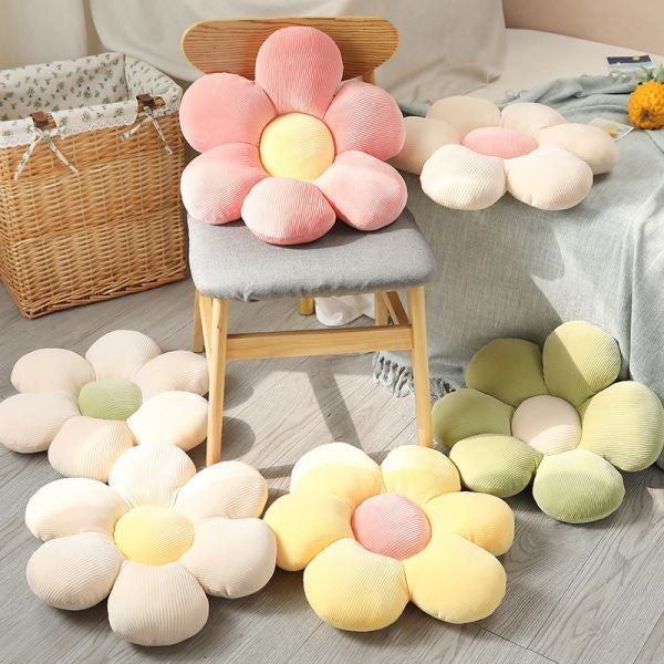 55CM Flowers Plush Pillow Pant Petal Cushion Stuffed Toys