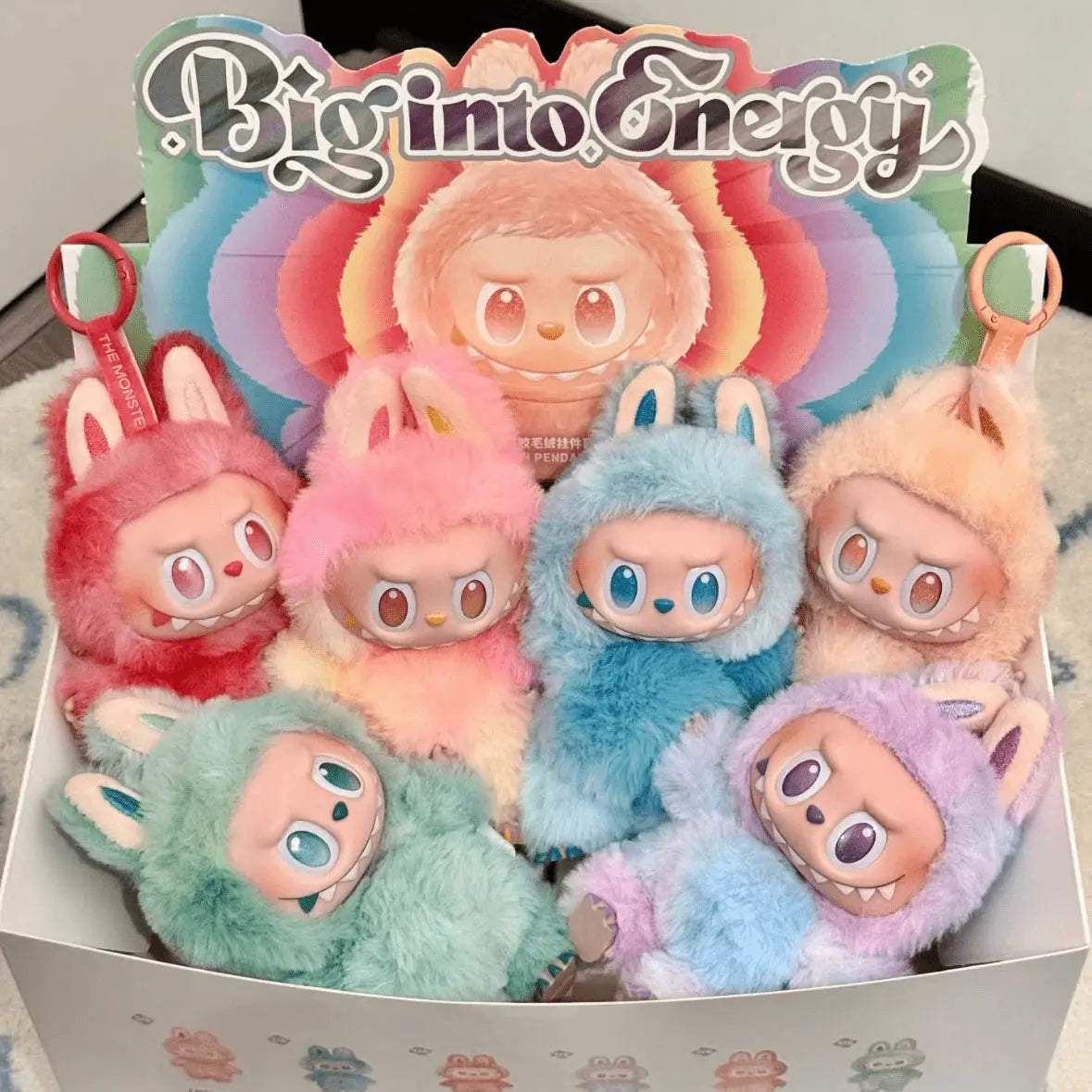 Biginto Energy Blind Box Plush Keychain Sparkels  Sparkels